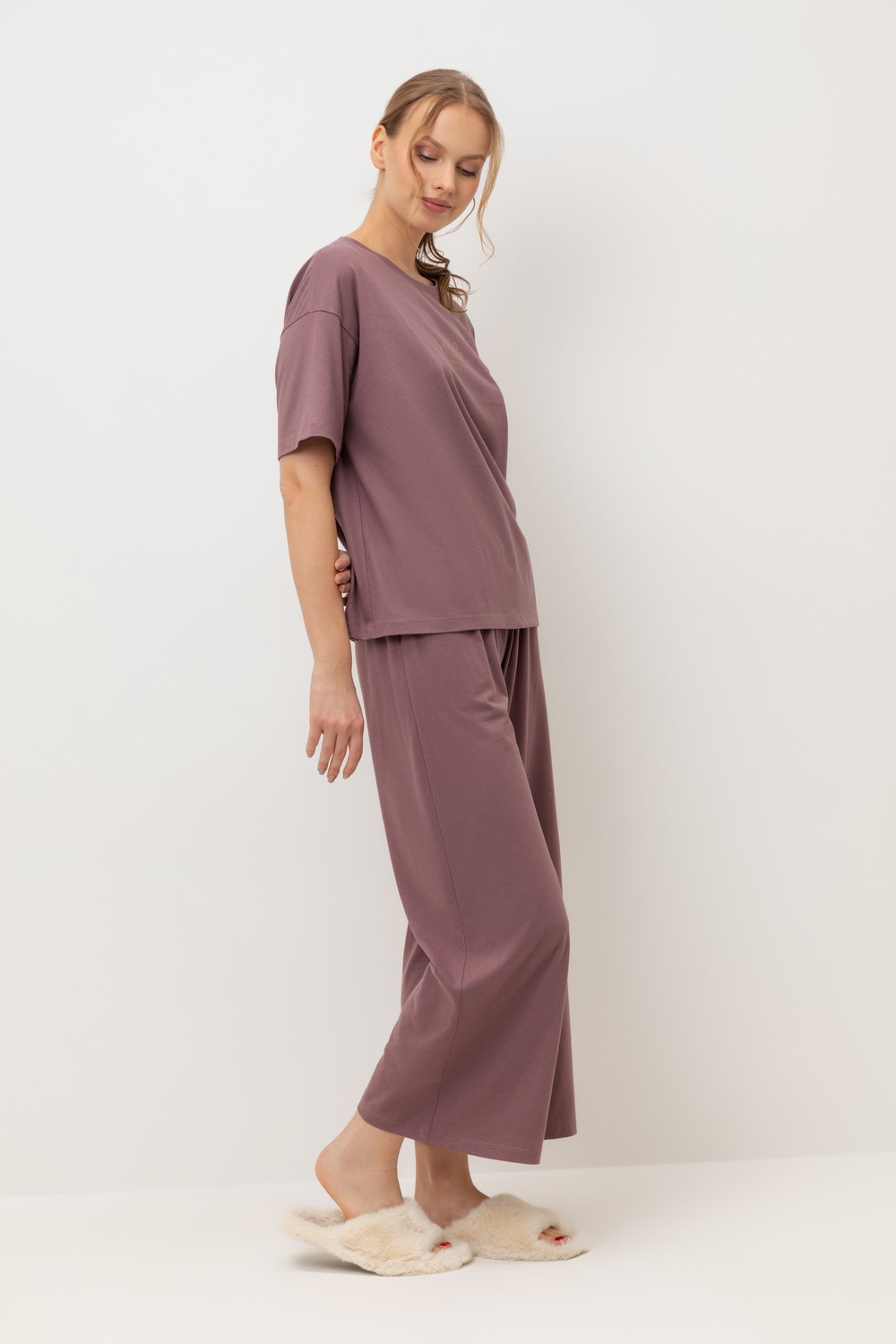 Комплекты для дома для мам, артикул: Е 20183, цвет: фиолетовый, фото 4