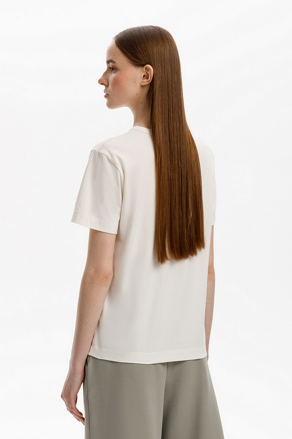 Футболки женские для мам, артикул: ЕВТ 3316, цвет: светло-серый5, фото 4