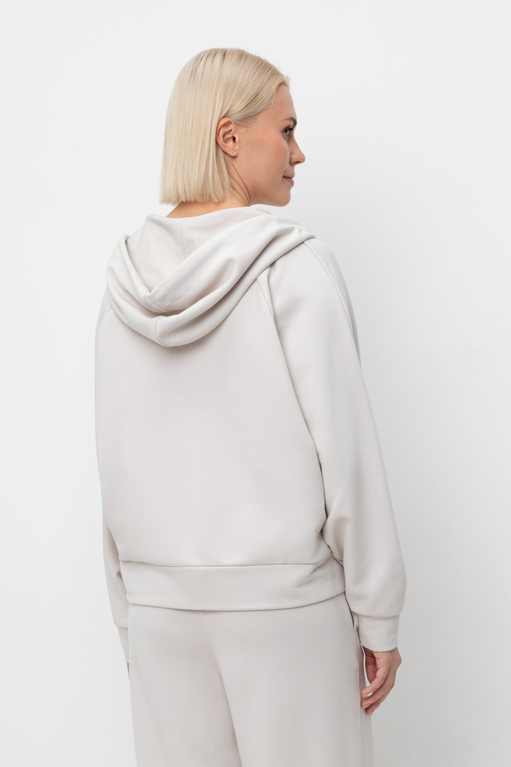 Жакеты, куртки женские для мам, артикул: ЕВТ 3312, цвет: бежевый, фото 4