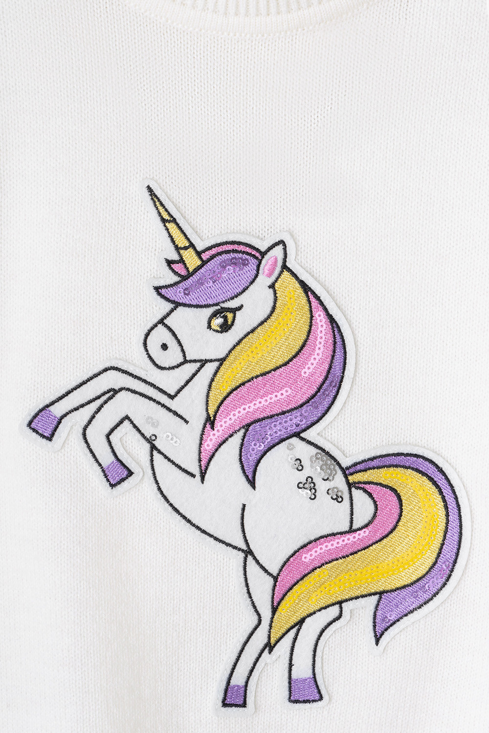 Джемпер для девочки, артикул: КВ 30119/ш, цвет: белый, фото 4