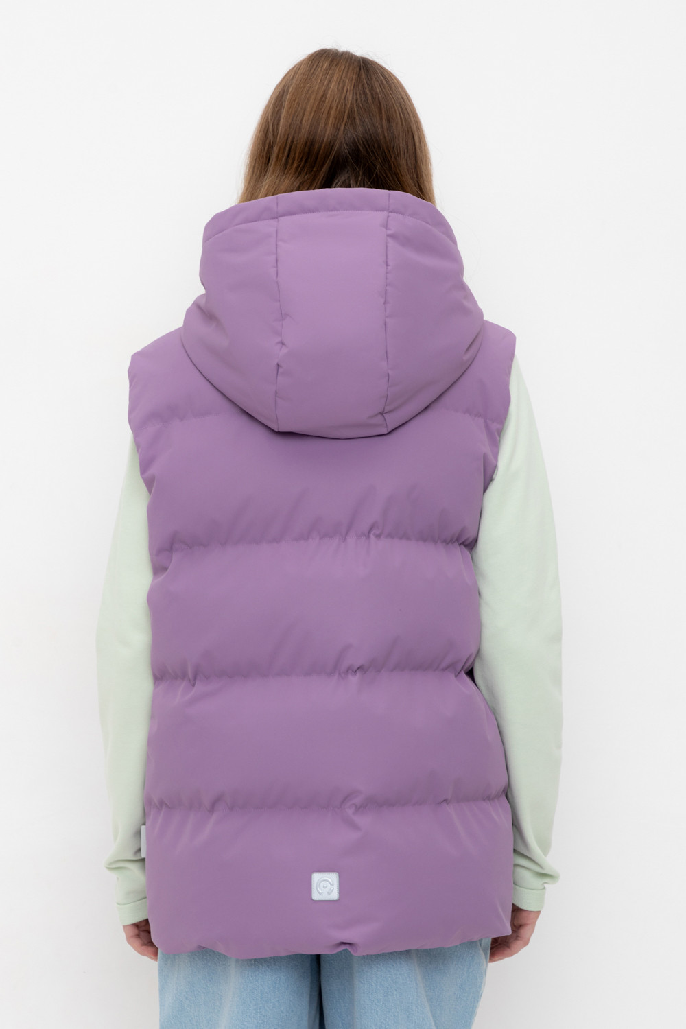 Жилет для девочки, артикул: ВК 35018/2 ГР (128-152), цвет: бордовый, фото 4