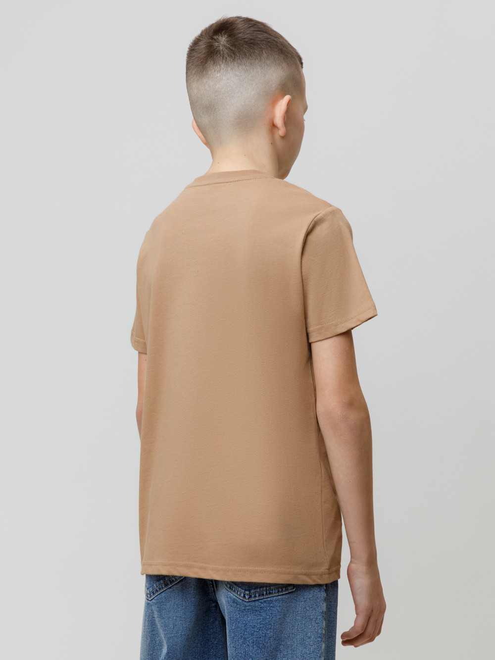 Футболка для мальчика, артикул: КР 302840, цвет: коричневый, фото 4