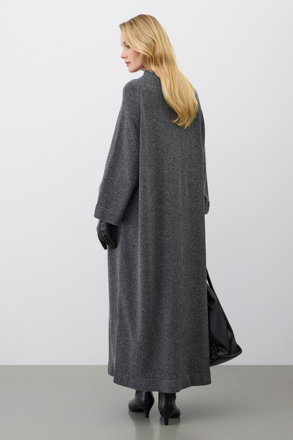 Платья женские для мам, артикул: ЕВ 530/ш, цвет: темно-серый, фото 4