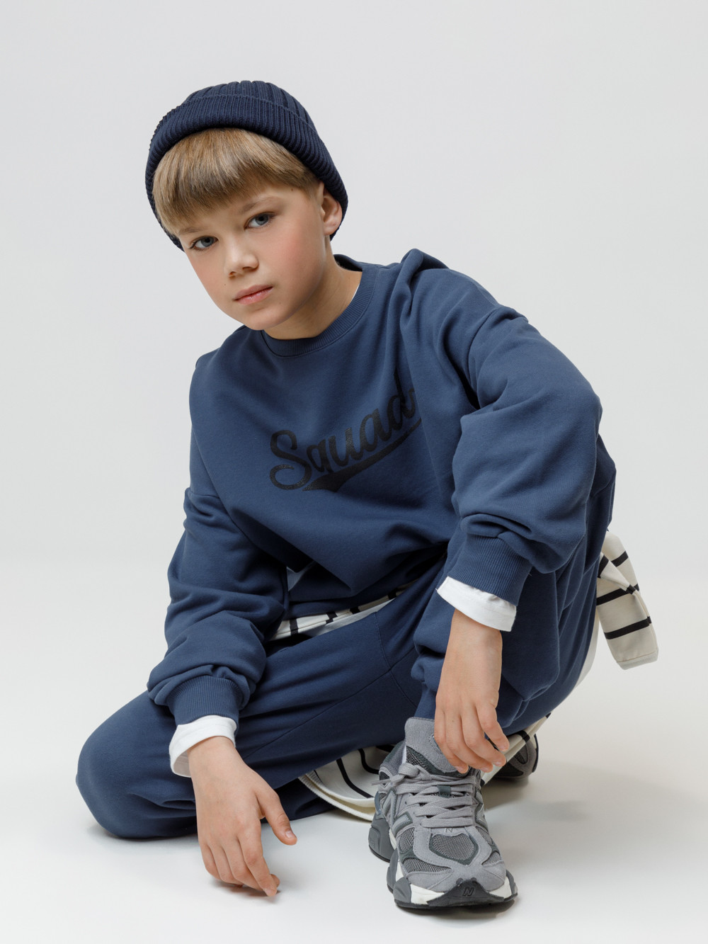 Брюки для мальчика, артикул: КР 400836, цвет: синий, фото 4