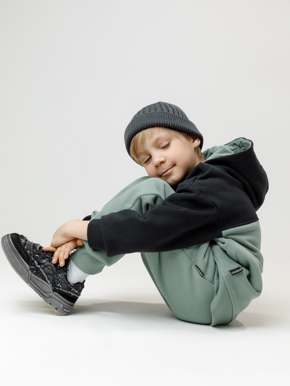 Худи для мальчика, артикул: КР 302162, цвет: хаки, фото 4