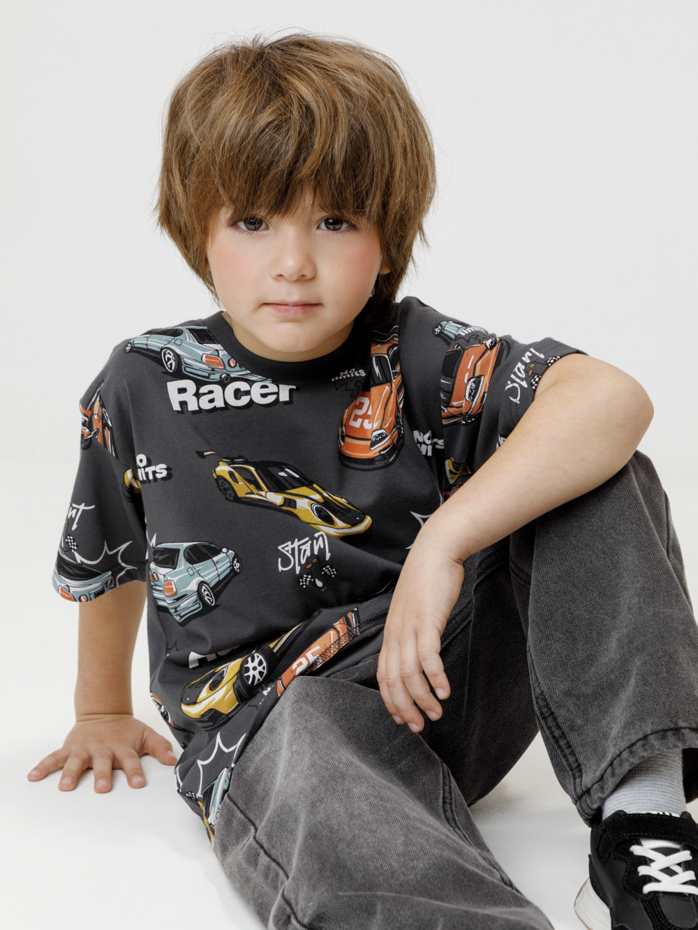 Футболка для мальчика, артикул: КР 302979, цвет: темно-серый, фото 4