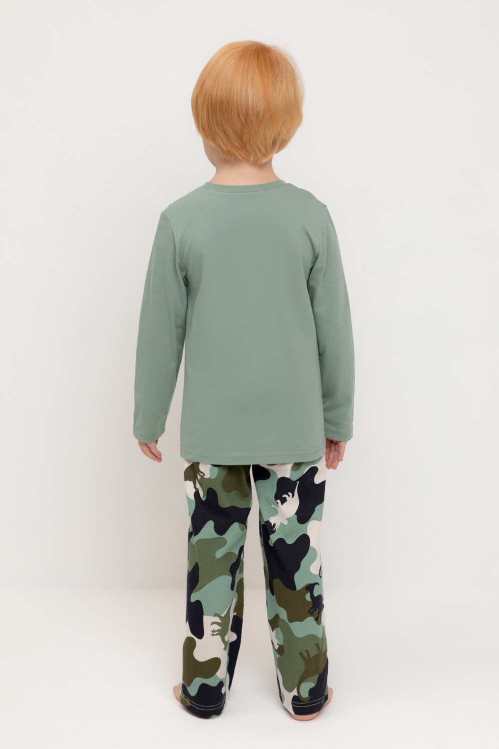 Пижама для мальчика, артикул: К 1600, цвет: зеленый, фото 4
