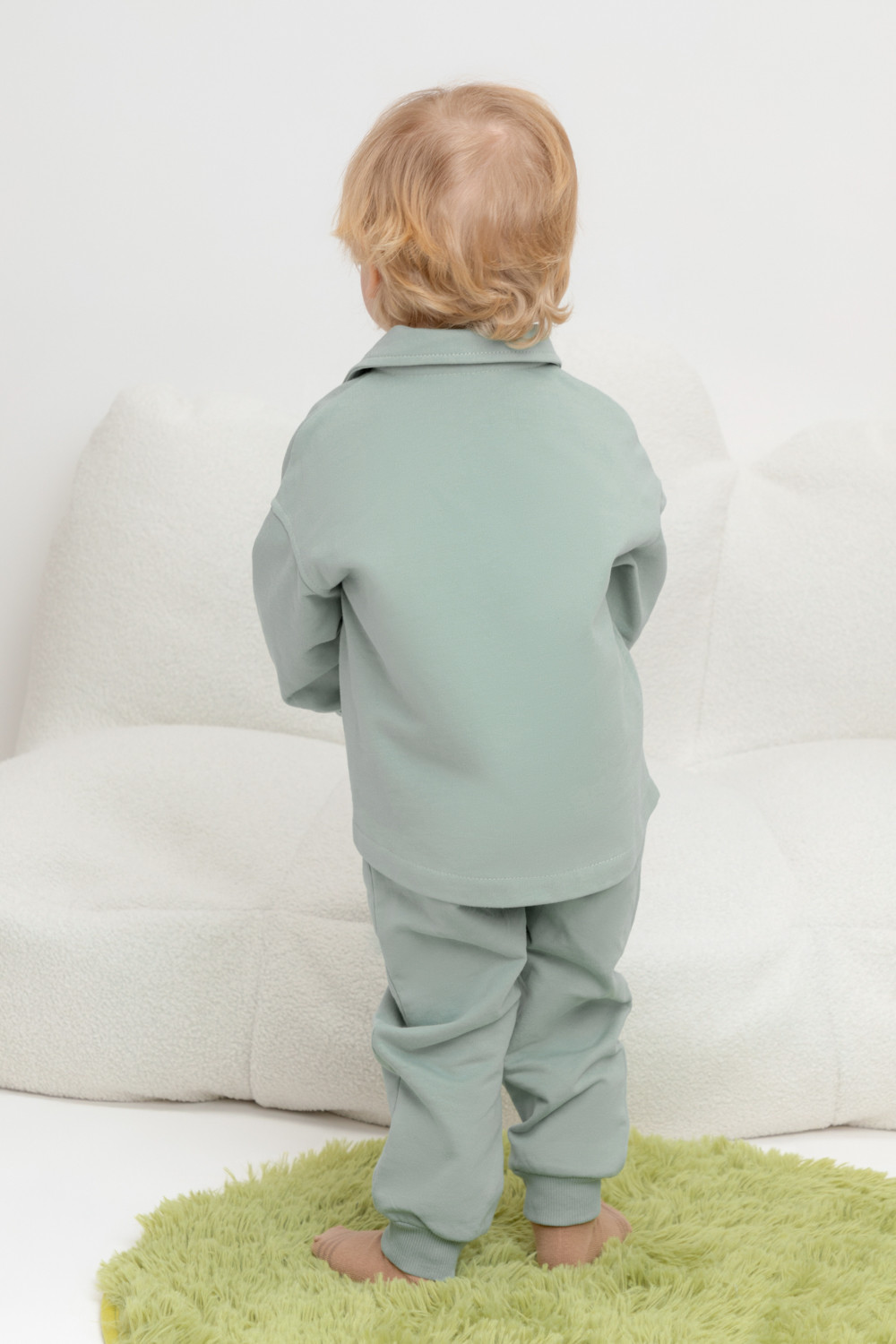 Брюки для мальчика, артикул: КР 400667, цвет: минт, фото 4