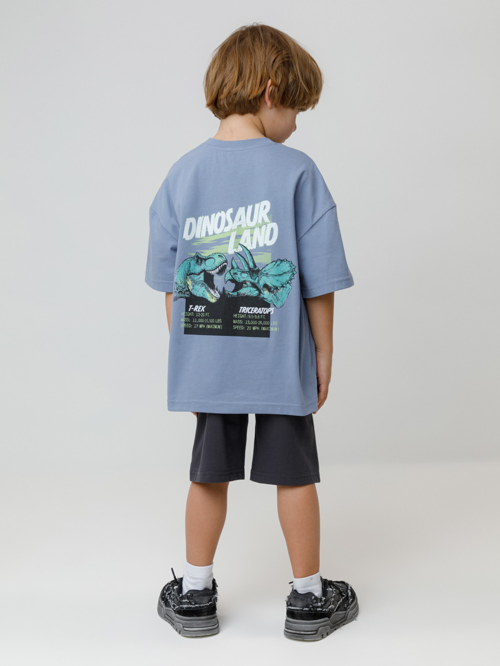 Шорты для мальчика, артикул: КР 400604, цвет: темно-серый, фото 4