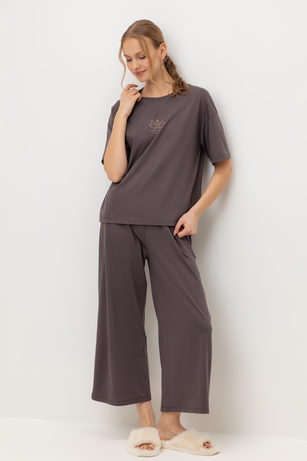 Комплекты для дома для мам, артикул: Е 20183, цвет: коричневый, фото 4