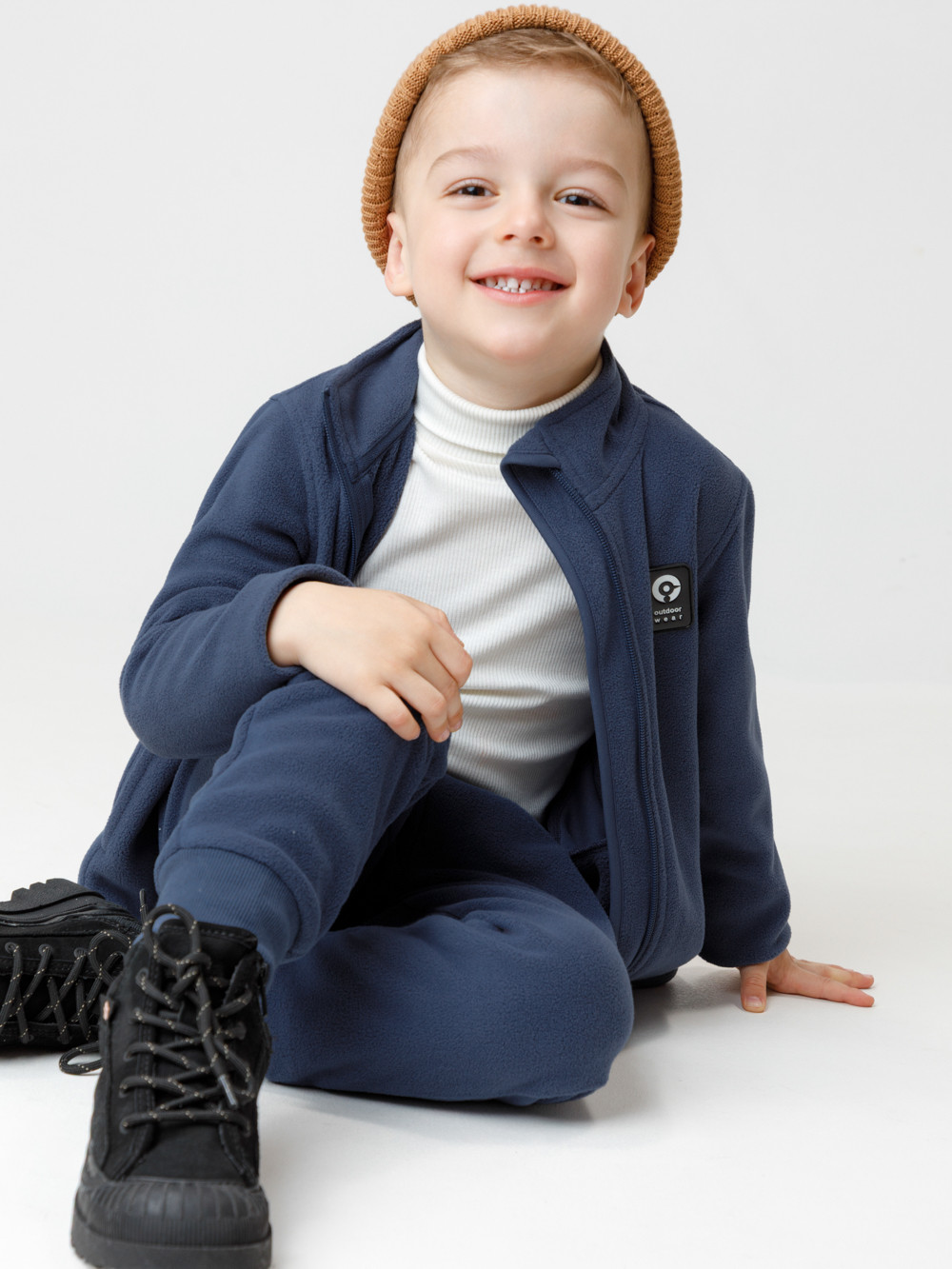 Куртка для мальчика, артикул: ФЛ 34025/7 ГР, цвет: синий, фото 4