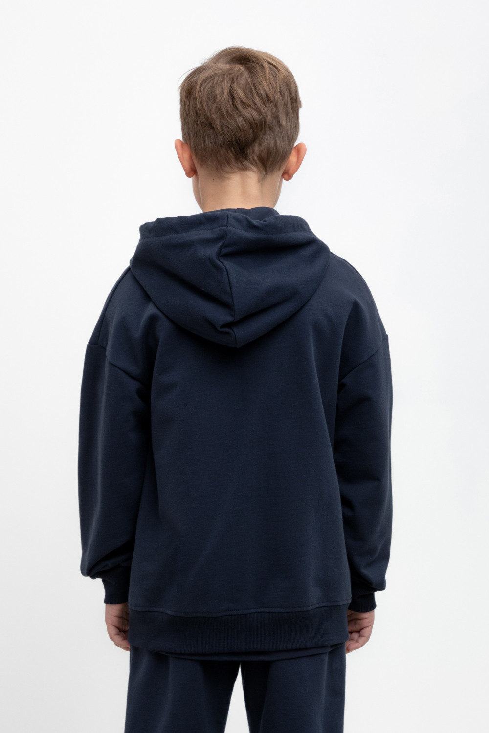 Жакет для мальчика, артикул: КР 302402, цвет: темно-синий, фото 4