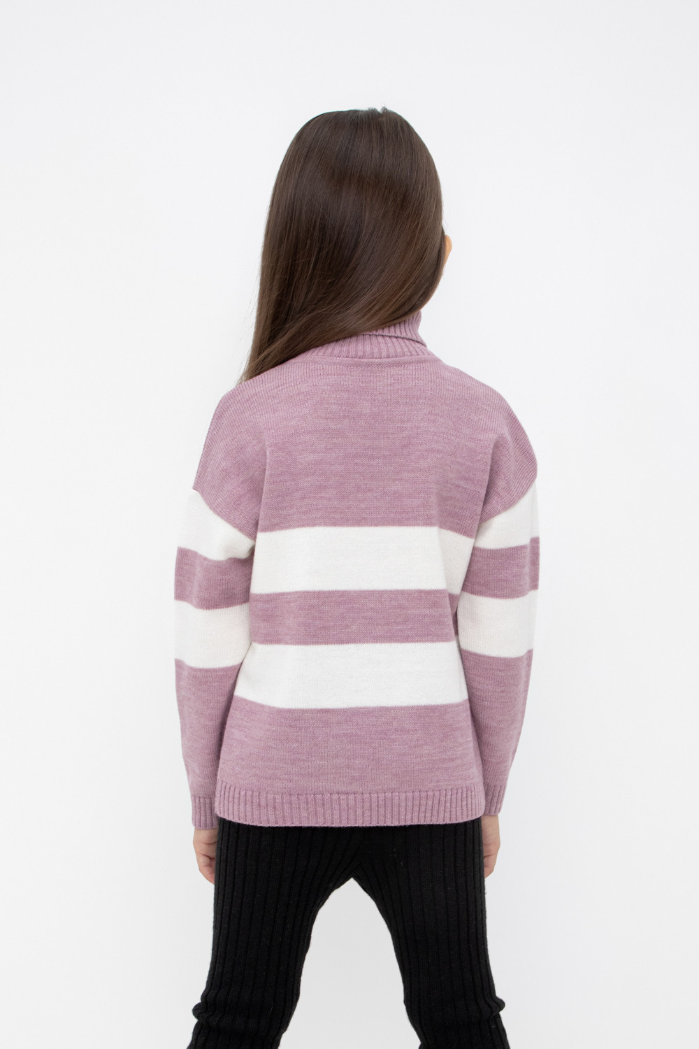 Джемпер для девочки, артикул: КВ 30134/ш, цвет: розовый, фото 4