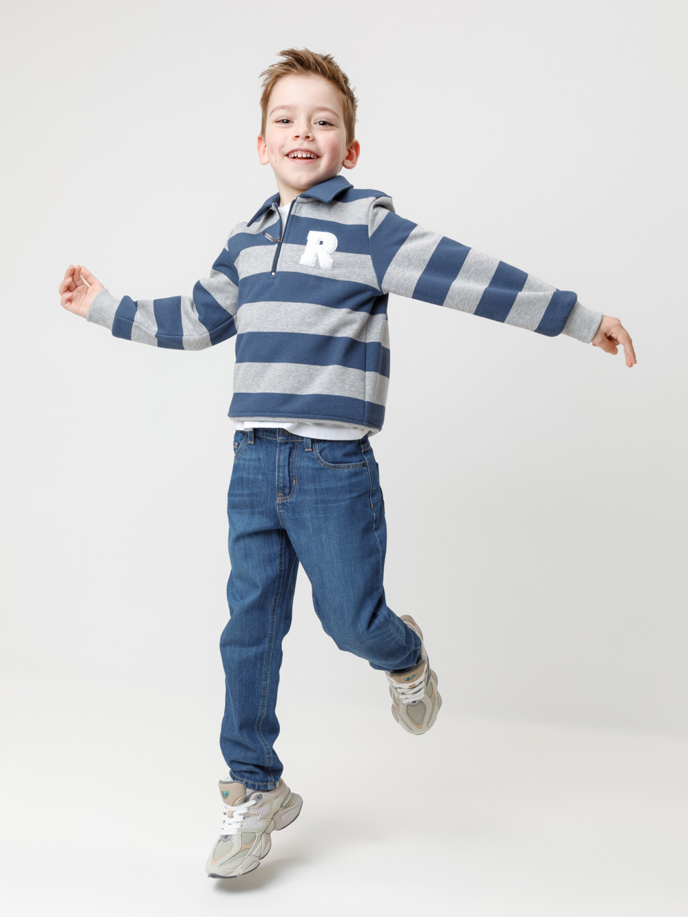 Свитшоты для мальчика, артикул: КР 302795, цвет: синий, фото 4