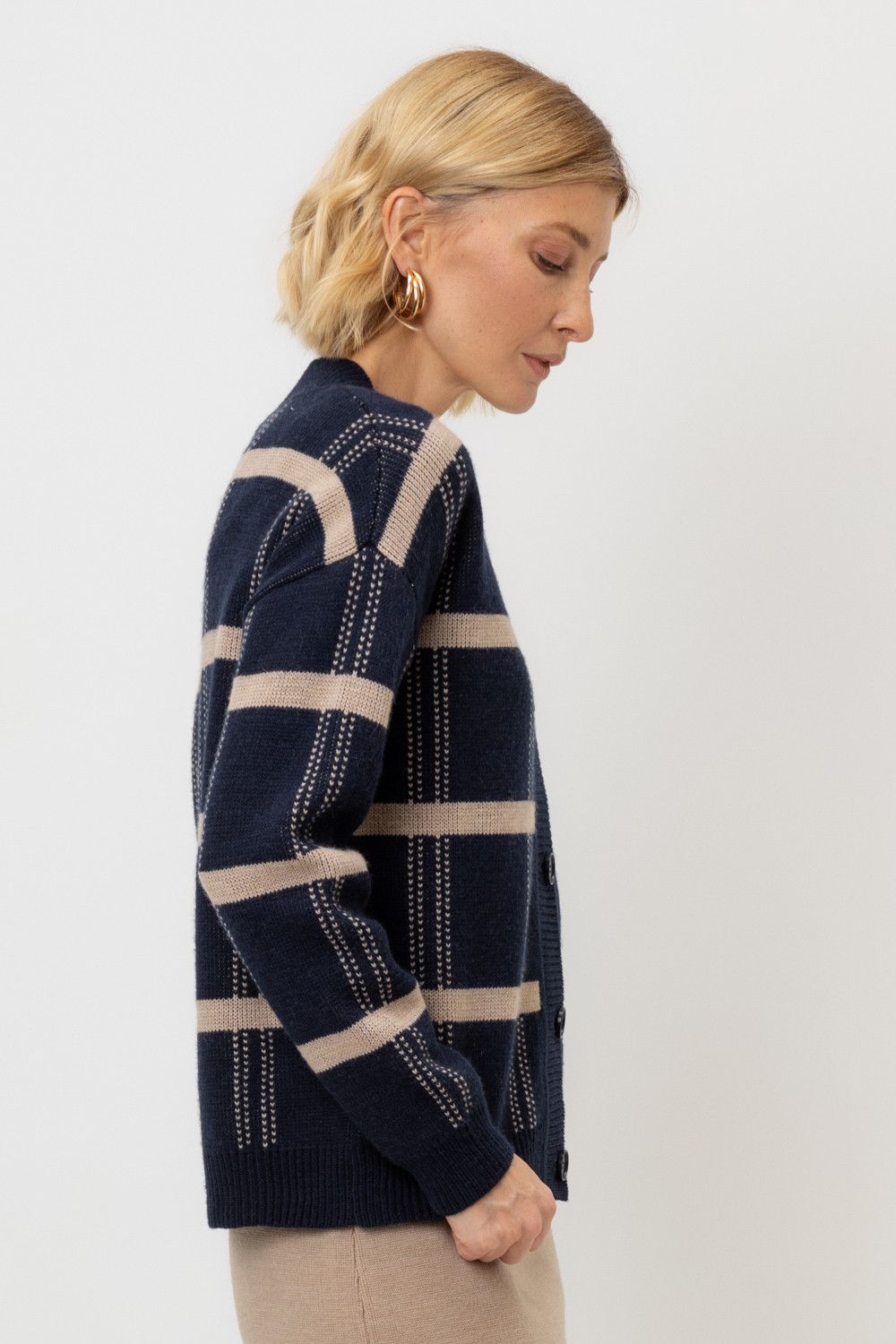 Жакеты, куртки женские для мам, артикул: ЕВ 30199/ш, цвет: синий, фото 4