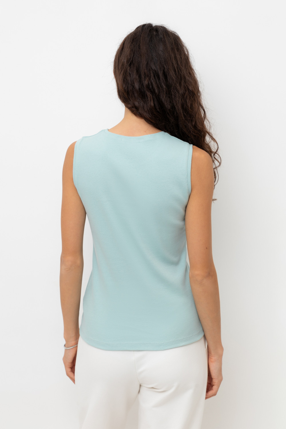 Майки женские для мам, артикул: ЕВТ 3037/25, цвет: минт, фото 4