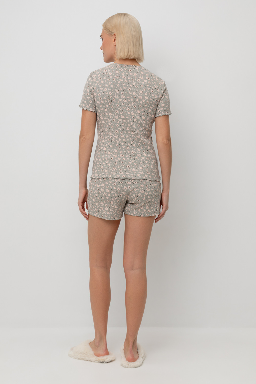 Комплекты для дома для мам, артикул: Е 20100, цвет: хаки, фото 4