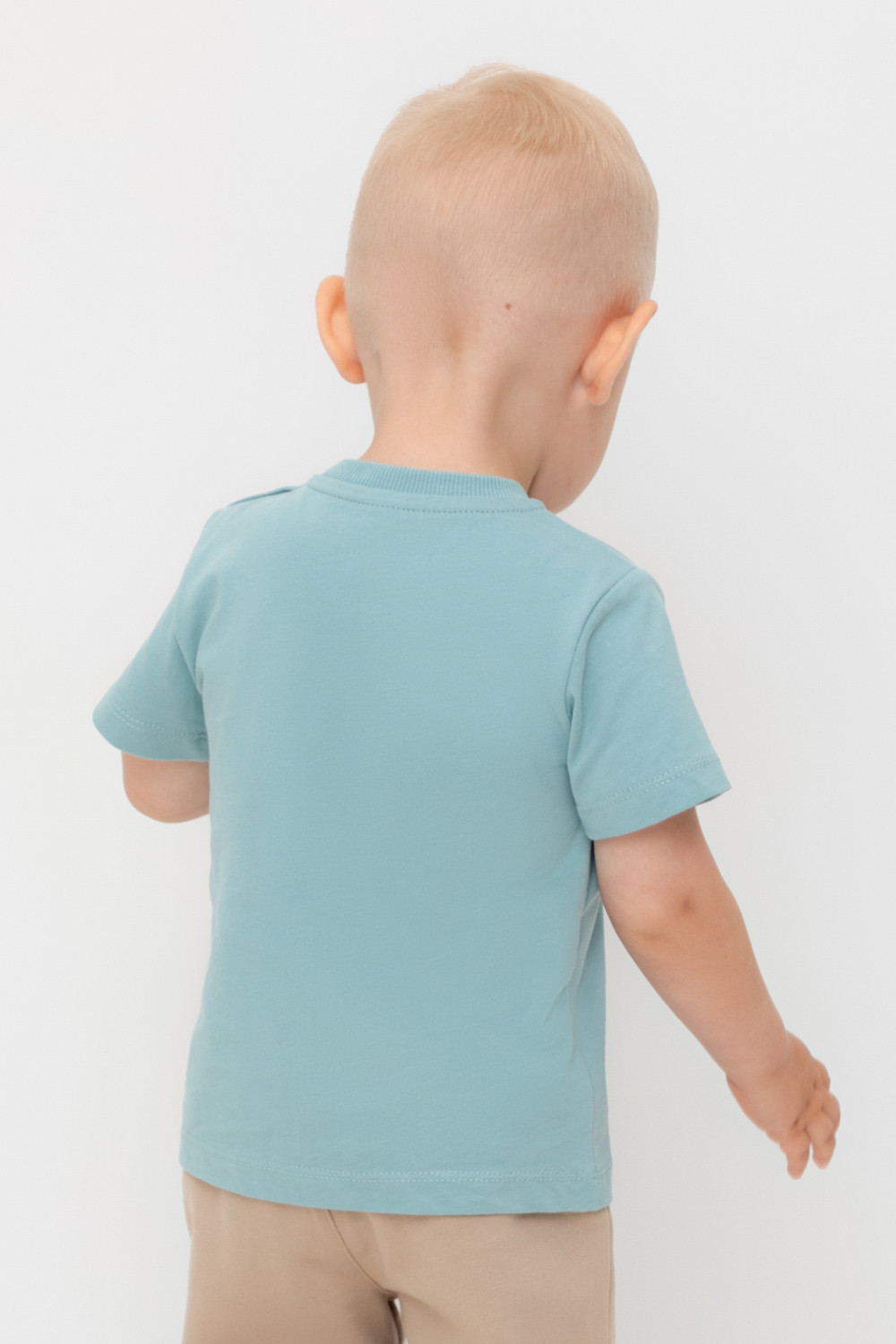 Футболка для мальчика, артикул: КР 302756, цвет: голубой, фото 4