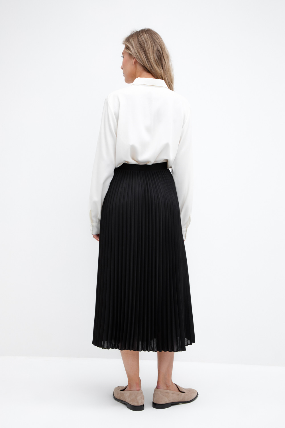 Юбки женские для мам, артикул: ЕТ 70002, цвет: черный, фото 4