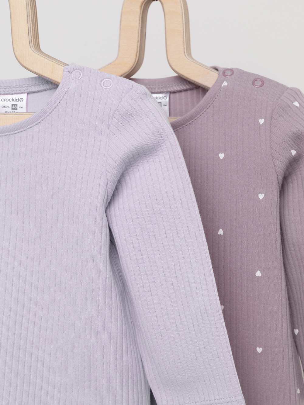 Джемпер для новорожденных, артикул: К 302520-2уп, цвет: фиолетовый, фото 4