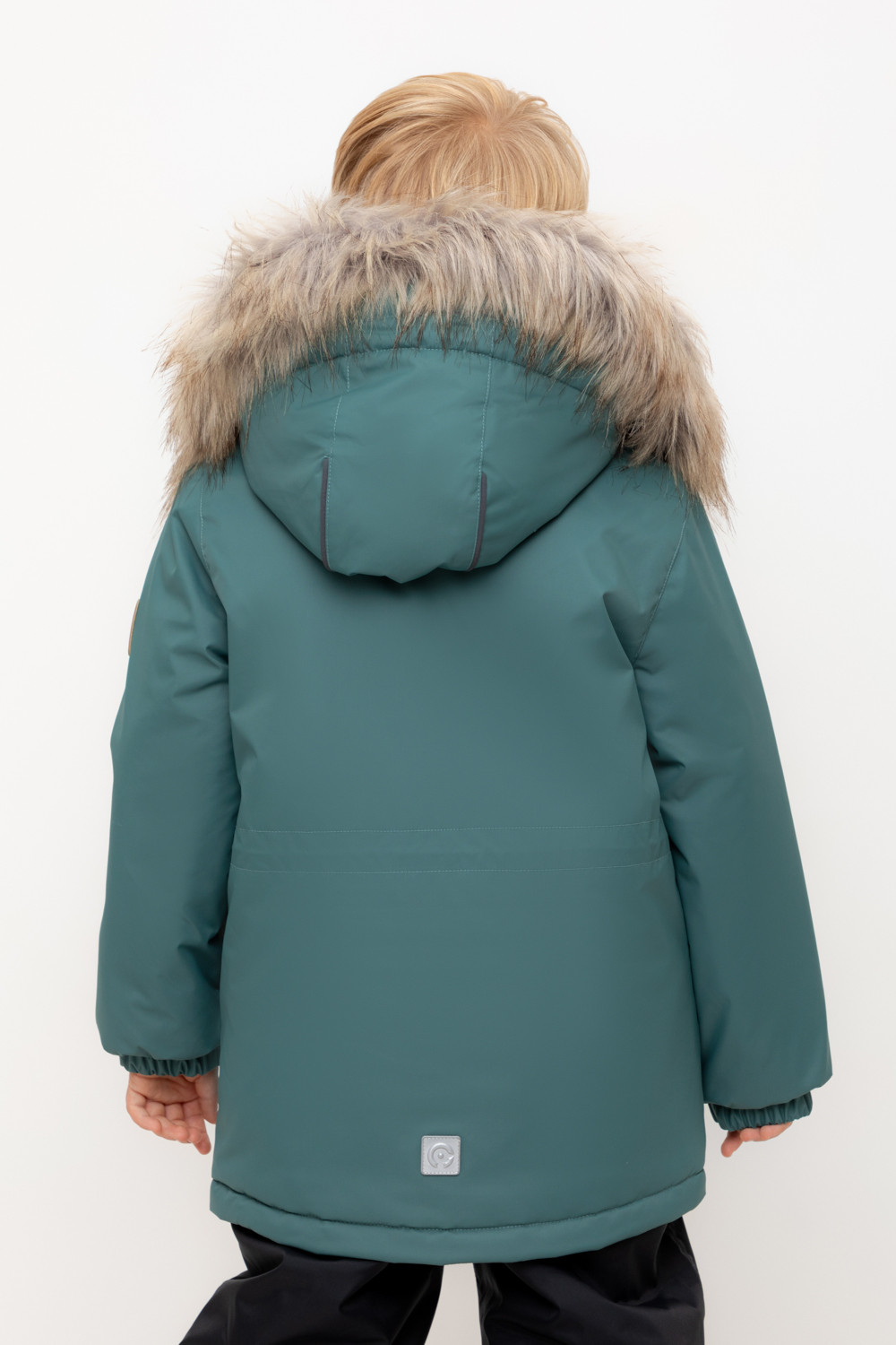 Пальто, плащи для мальчика, артикул: ВК 36096/5 УЗГ (104-122), цвет: зеленый, фото 4