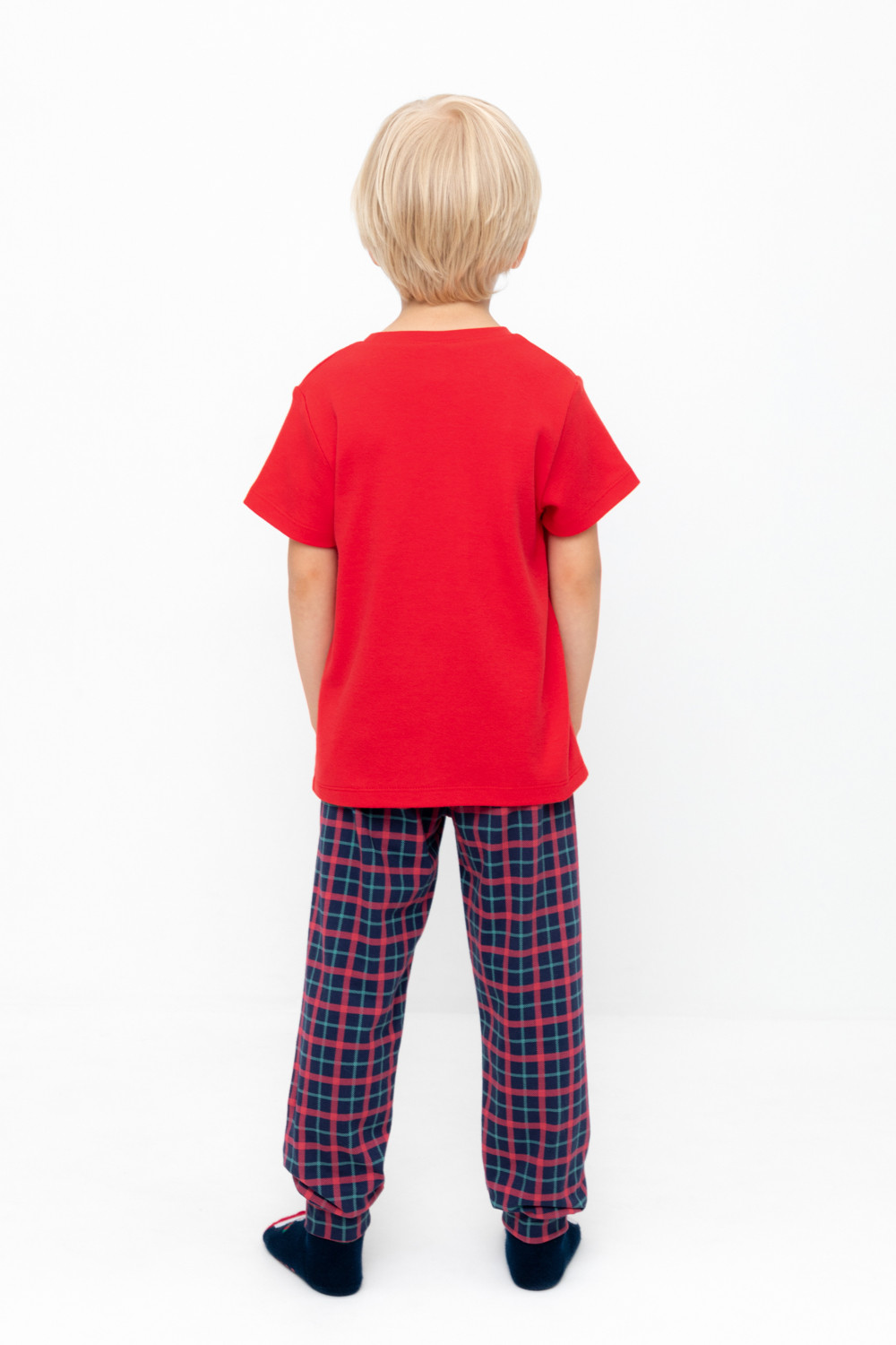Пижама для мальчика, артикул: К 1554, цвет: красный, фото 4