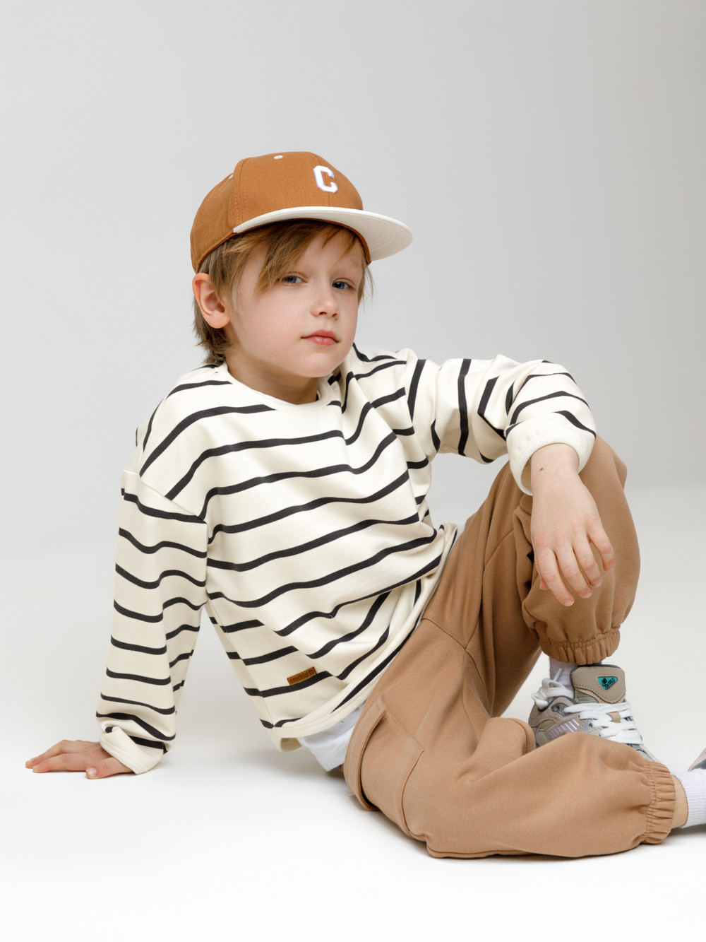 Брюки для мальчика, артикул: КР 400854, цвет: коричневый, фото 4