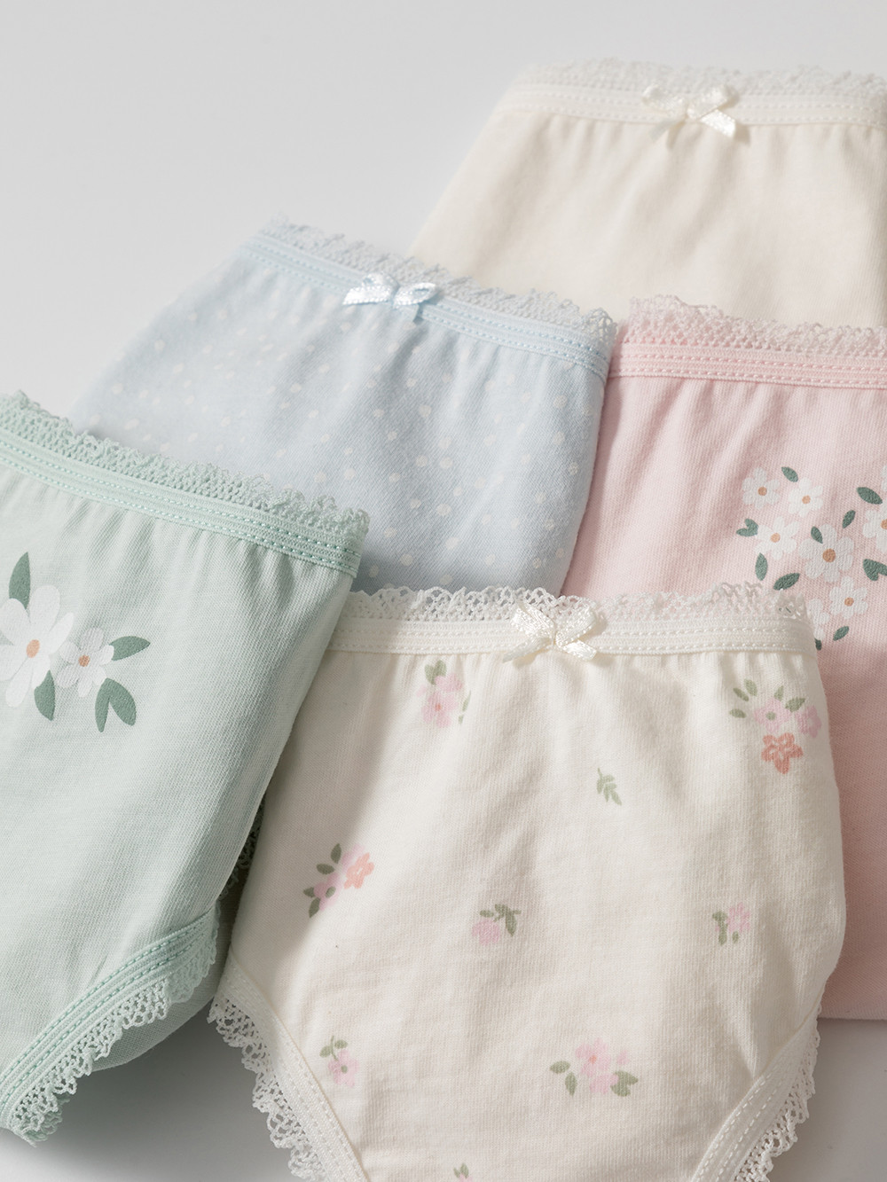 Трусы для девочки, артикул: МП 1931-5уп, цвет: сахар, фото 4