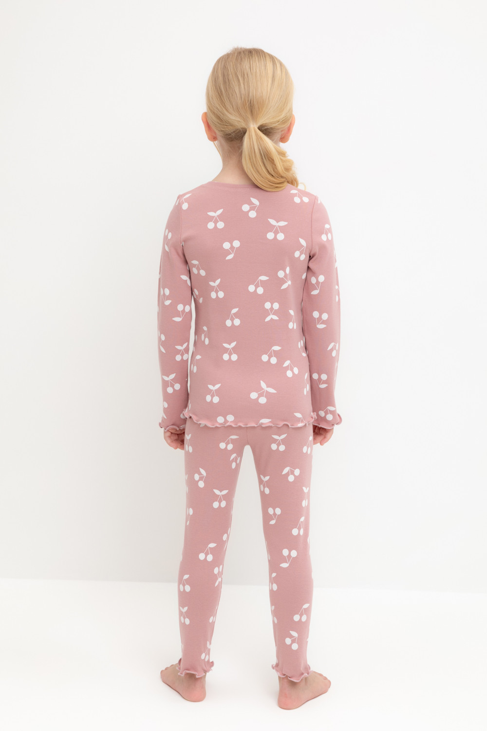 Пижама для девочки, артикул: К 1618, цвет: розовый, фото 4