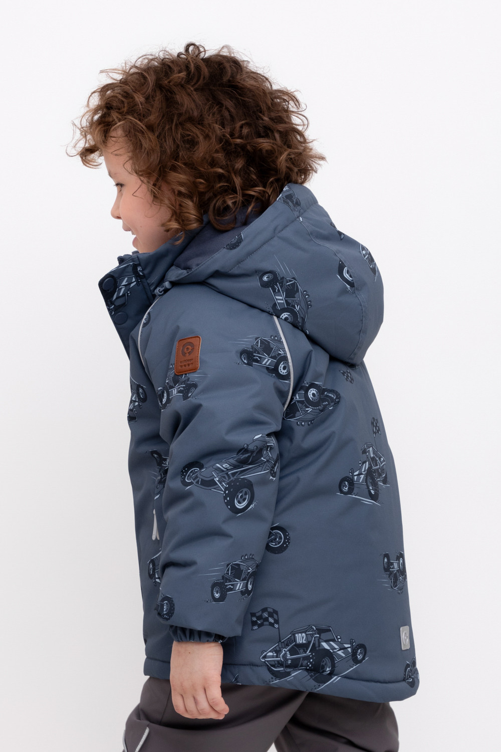 Куртки для мальчика, артикул: ВК 36084/н/5 ГР, цвет: синий, фото 4