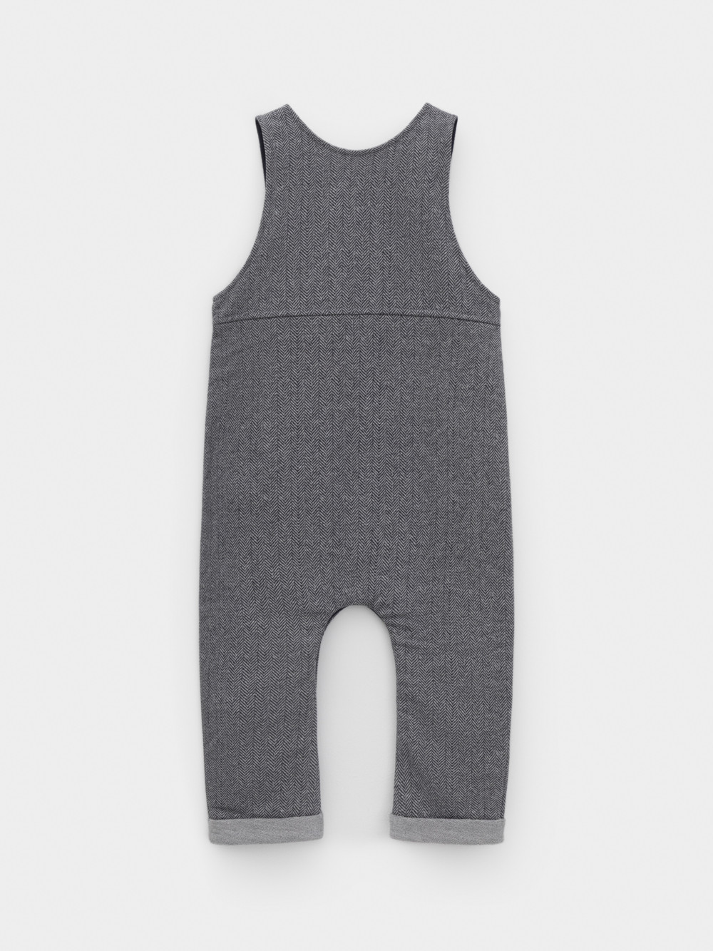 Полукомбинезон для мальчика, артикул: КР 6466, цвет: серый, фото 4