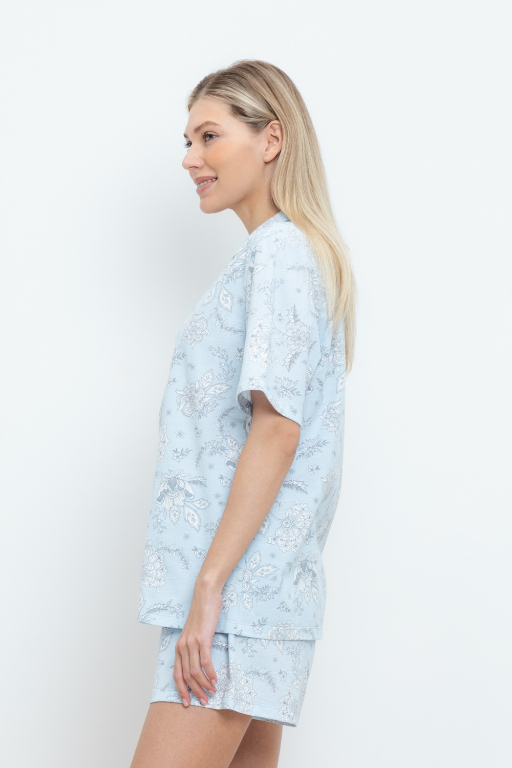 Комплекты для дома для мам, артикул: Е 20122, цвет: голубой, фото 4