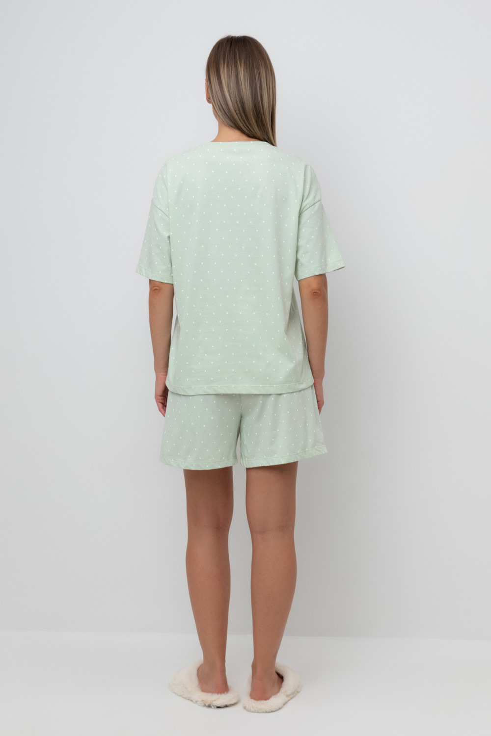 Комплекты для дома для мам, артикул: Е 20143, цвет: зеленый, фото 4