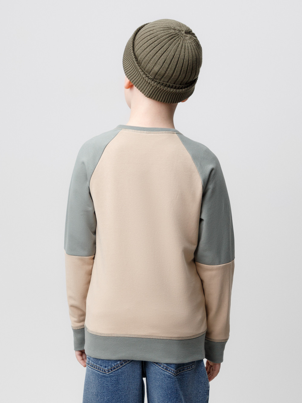 Джемпер для мальчика, артикул: КР 302161-1, цвет: бежевый, фото 3