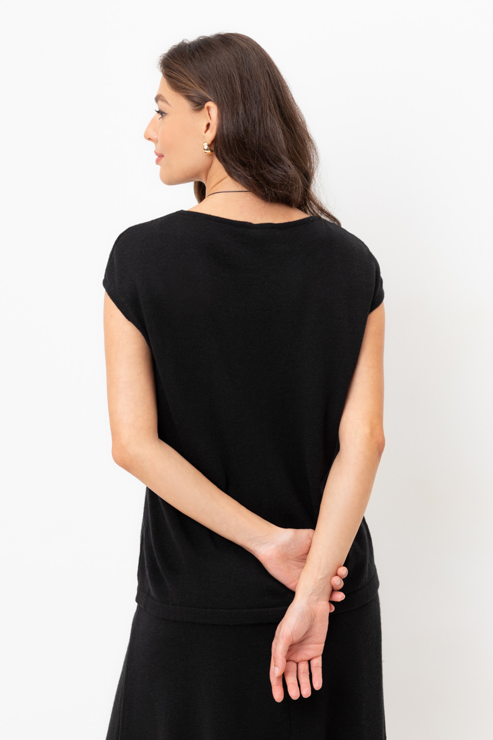 Жилеты женские для мам, артикул: ЕВ 30194/ш, цвет: черный, фото 4