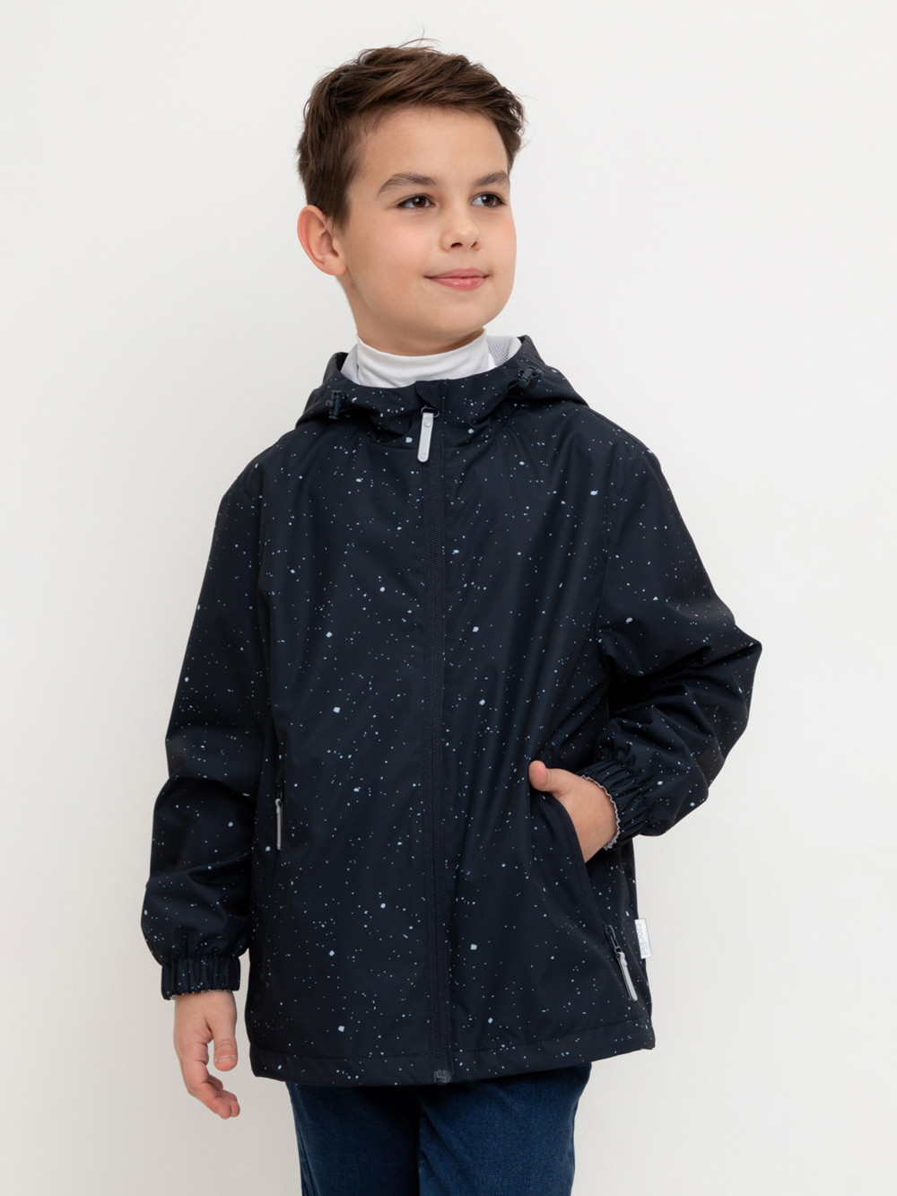 Куртки для мальчика, артикул: ВК 30141/н/3 Ал, цвет: темно-синий, фото 4