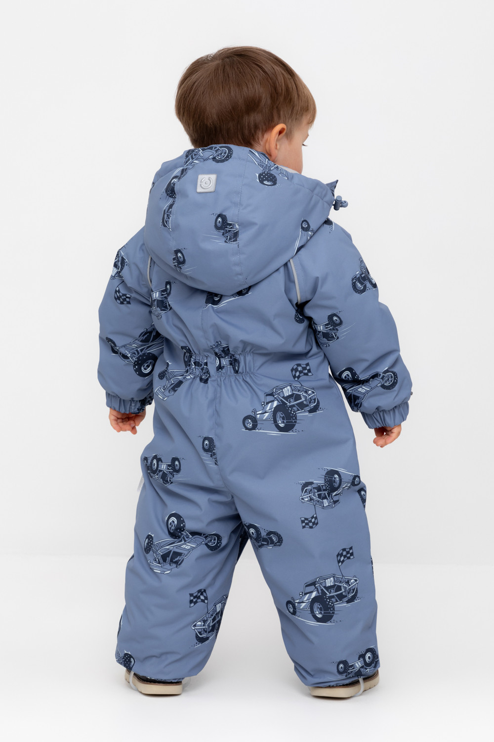 Комбинезоны утепленные для мальчика, артикул: ВК 60032/н/53 Ал, цвет: голубой, фото 4