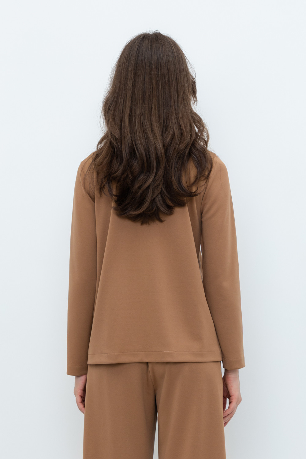 Джемперы женские для мам, артикул: ЕВТ 3163, цвет: коричневый, фото 4