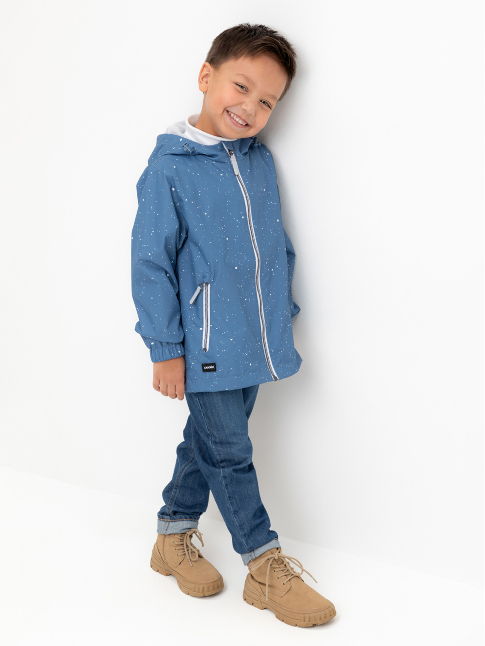 Куртки для мальчика, артикул: ВК 30145/н/1 Ал, цвет: синий, фото 4