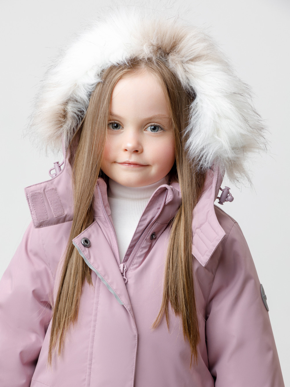 Куртка для девочки, артикул: ВК 38112/5 ГР, цвет: светло-розовый, фото 4