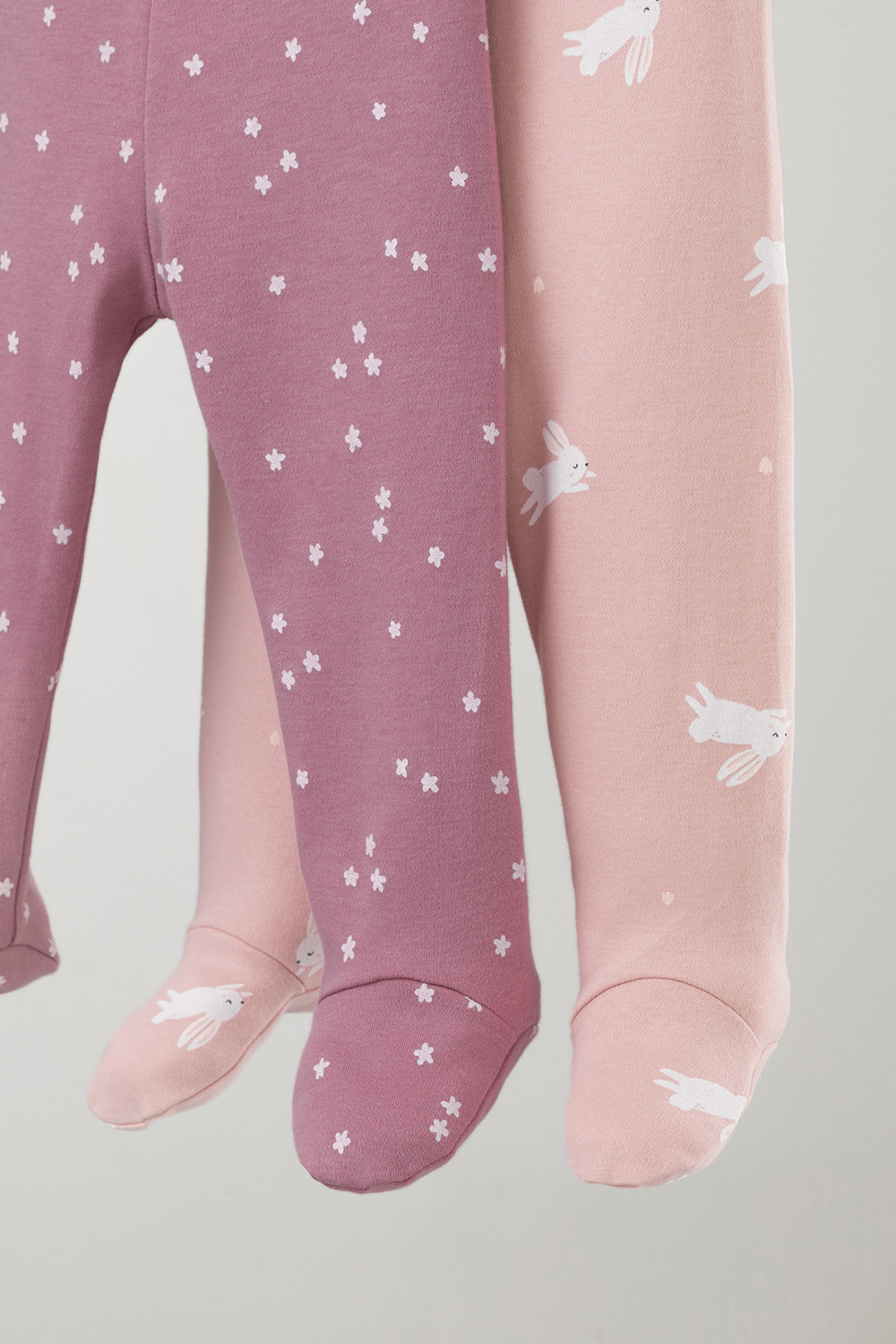 Ползунки для новорожденных, артикул: К 400220-2уп, цвет: розовый, фото 4