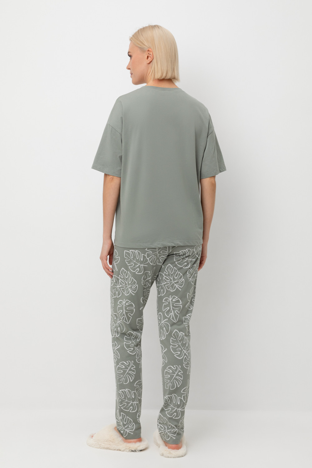 Комплекты для дома для мам, артикул: Е 20142, цвет: зеленый, фото 4