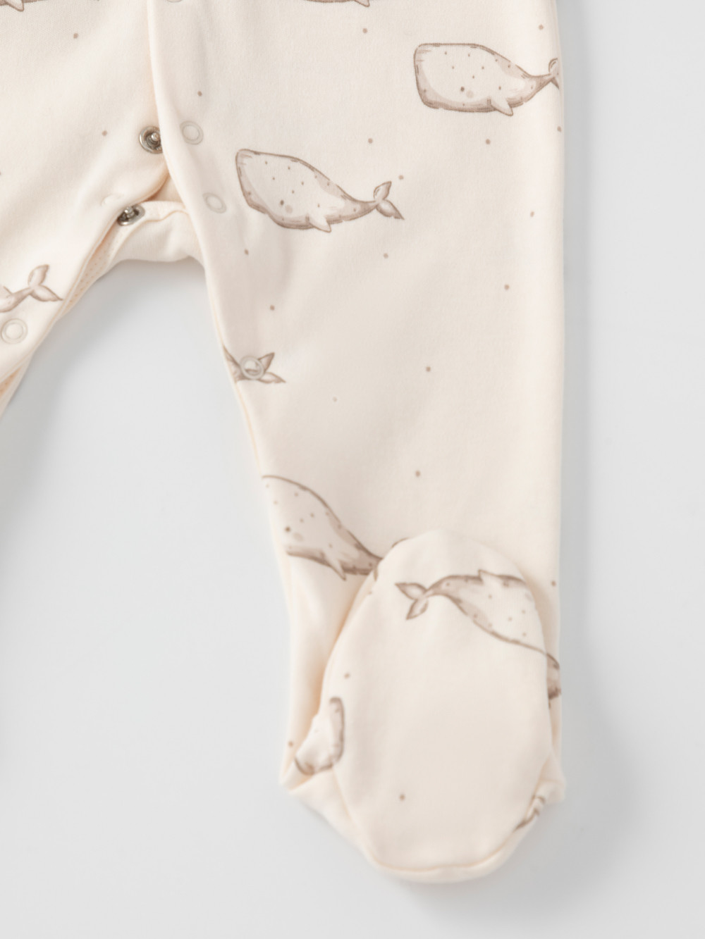 Комбинезон для новорожденных, артикул: К 6541-2уп, цвет: светло-бежевый, фото 4