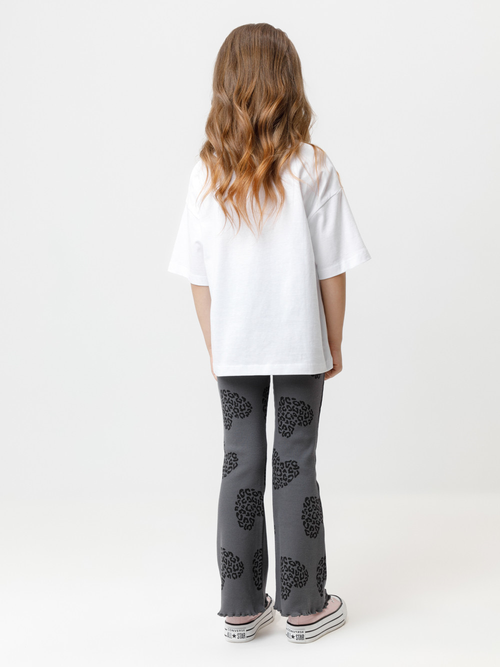 Брюки для девочки, артикул: МП 400835, цвет: серый, фото 4