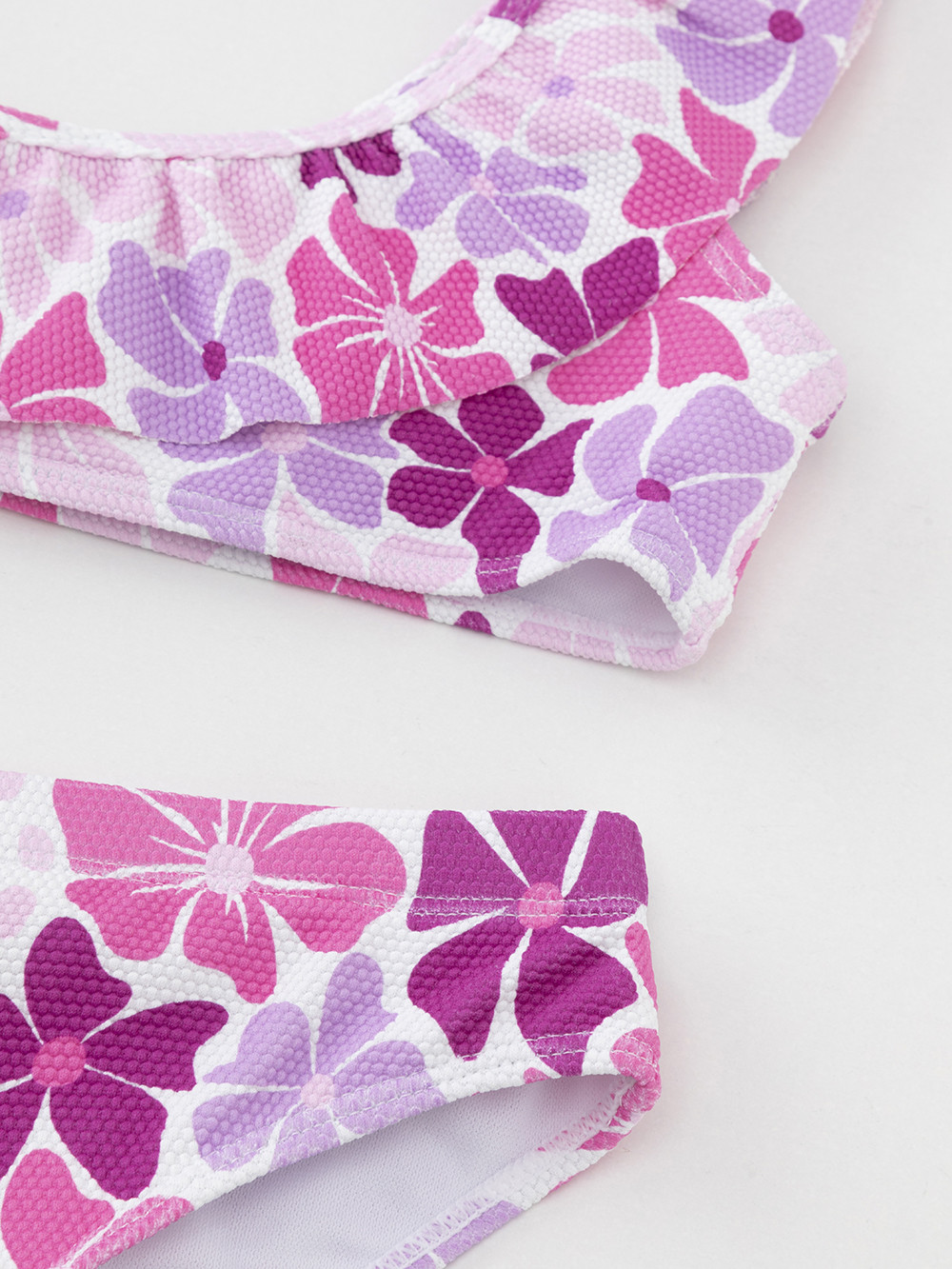 Купальник для девочки, артикул: ТК 17021/1н ФВ, цвет: белый, фото 4