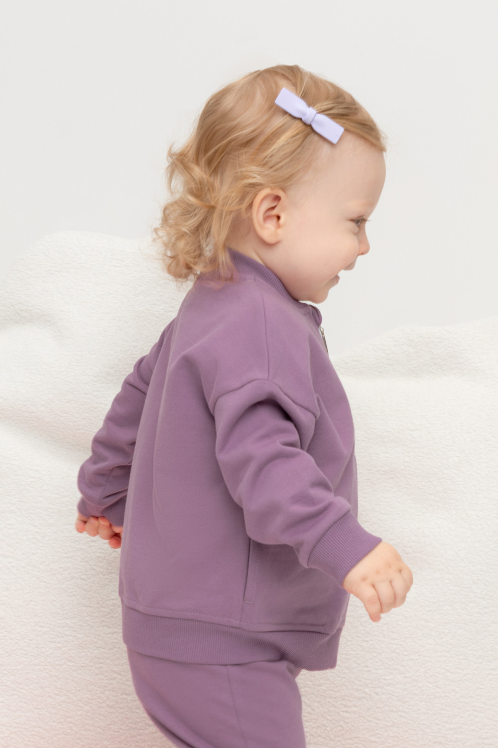 Жакет для девочки, артикул: КР 302385, цвет: бордовый, фото 4