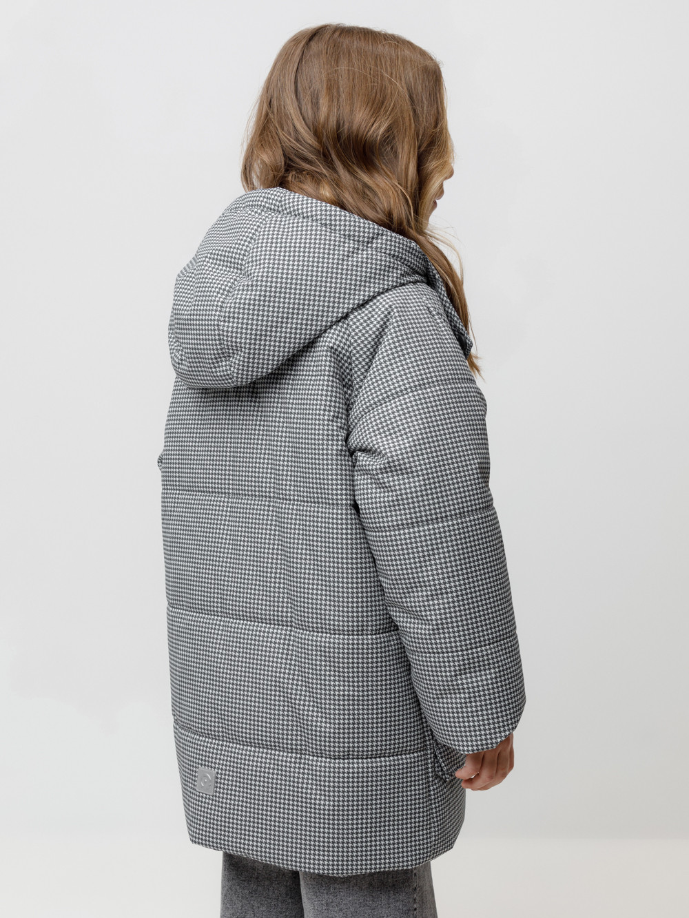 Куртка для девочки, артикул: ВК 38129/н/1 УЗГ, цвет: серый, фото 4