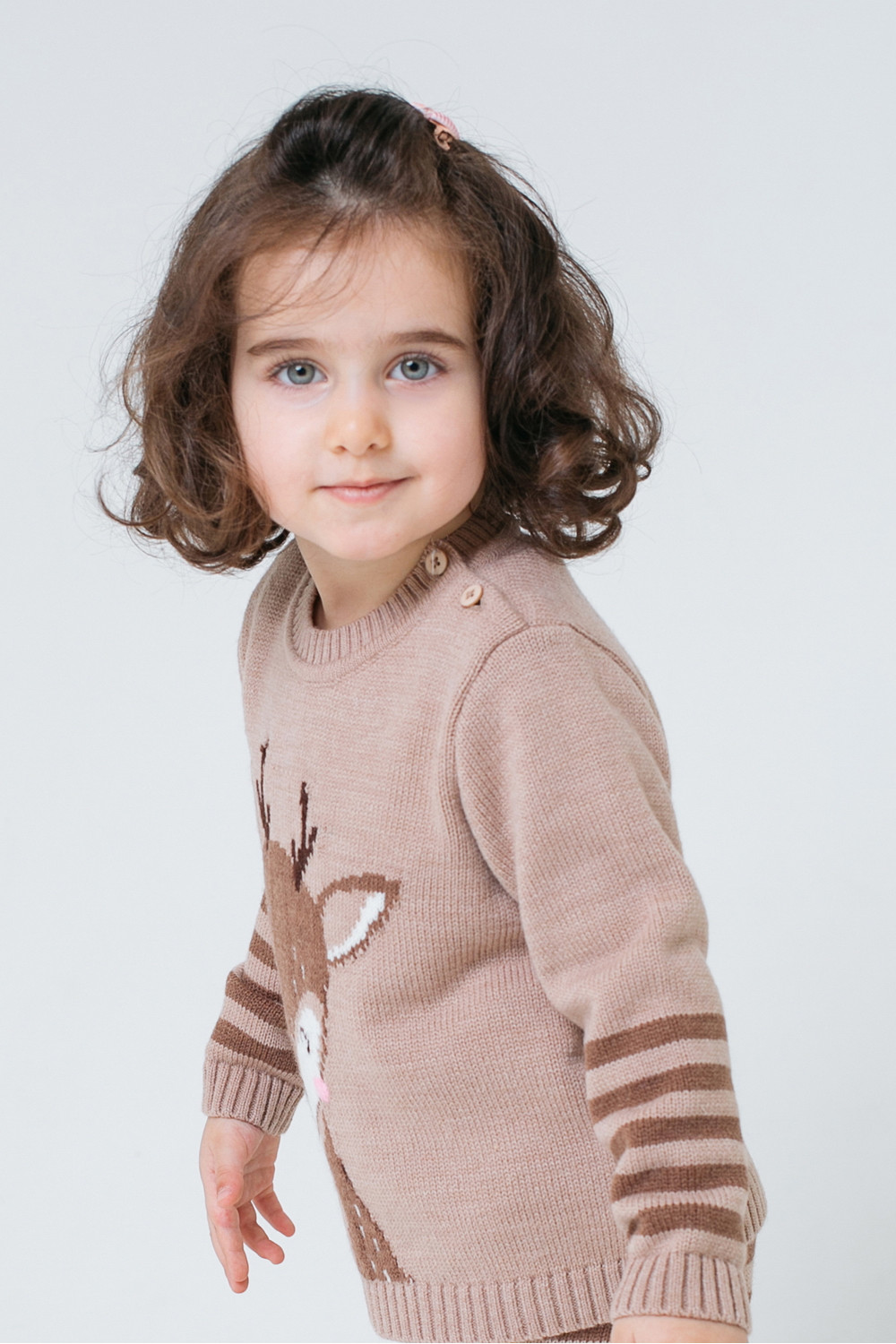 Комплект для девочки, артикул: К 851/ш, цвет: бежевый, фото 4