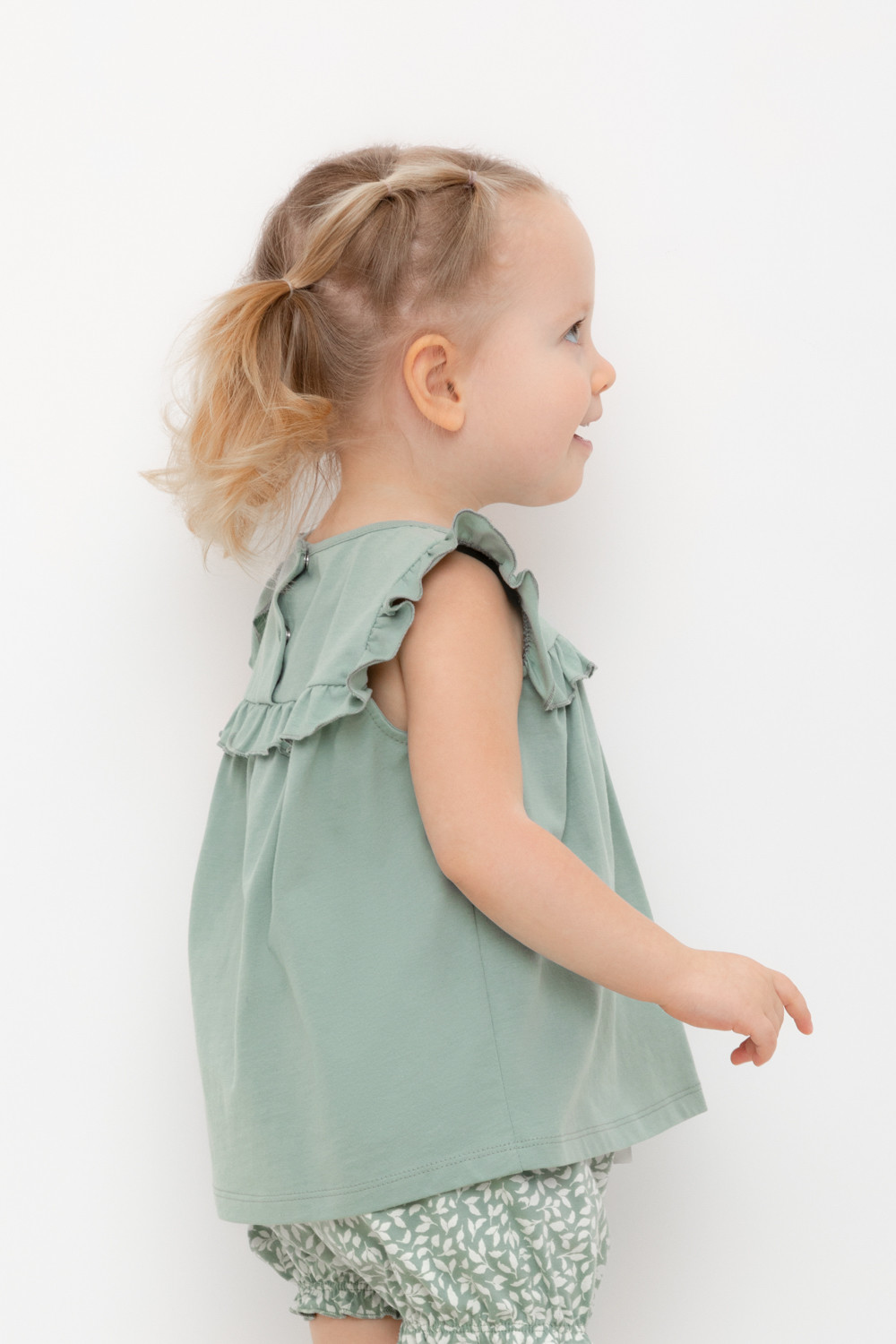 Футболка для девочки, артикул: КР 302443, цвет: минт, фото 4