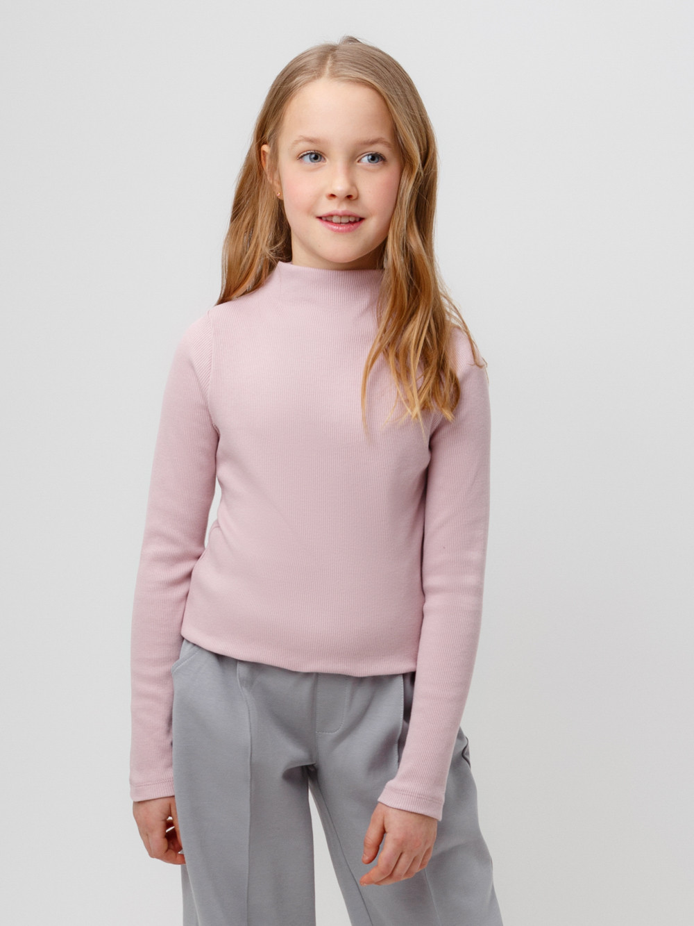 Водолазки для девочки, артикул: КР 302674-1, цвет: розовый, фото 4